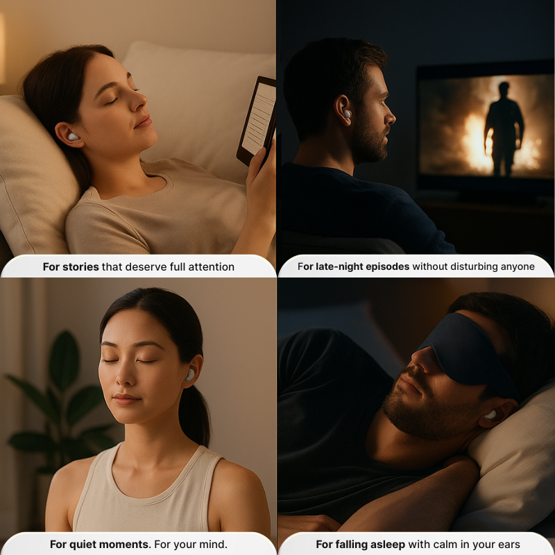 ViSound™ Drift - Comfort earbuds