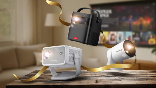 Best gifts for tech lovers 2025 with Vision Beam projector and accessories