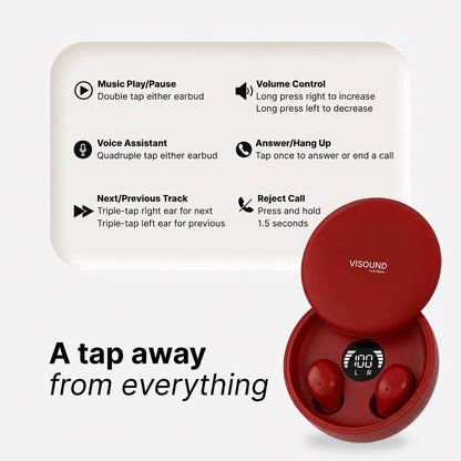ViSound™ Air - Ultra-Light Earbuds - Fall Edition