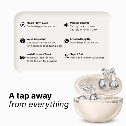 ViSound™ Adorn - Clip-On Earbuds